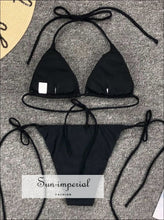 Halter-Tie Brazilian Bikini Set - Sun Imperial product photo 19