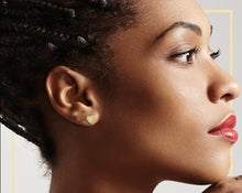 Heart CZ Stud Earrings — Style 1 - Sun Imperial product photo 4