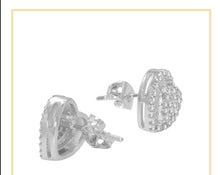 Heart CZ Stud Earrings — Style 2 - Sun Imperial product photo 6