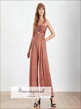 Maggie Polka-Dot Wide-Leg Jumpsuit - Sun Imperial product photo 2