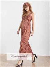 Maggie Polka-Dot Wide-Leg Jumpsuit - Sun Imperial product photo 3