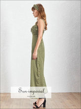 Maggie Polka-Dot Wide-Leg Jumpsuit - Sun Imperial product photo 5