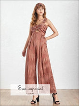 Maggie Polka-Dot Wide-Leg Jumpsuit - Sun Imperial product photo 6