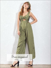 Maggie Polka-Dot Wide-Leg Jumpsuit - Sun Imperial product photo 7
