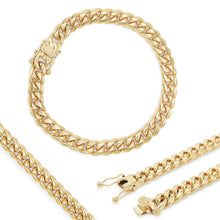 Men's 14K Gold-Plated Steel Cuban Bracelet - Sun Imperial product photo 1