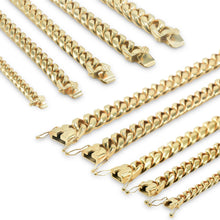 Men's 14K Gold-Plated Steel Cuban Bracelet - Sun Imperial product photo 7