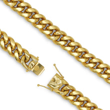 Men's 18K Gold-Plated Steel Cuban Bracelet - Sun Imperial product photo 4