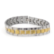 Men's Two-Tone Stainless Steel Link Bracelet - Sun Imperial product photo 2