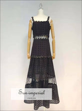 Nova White Lace Bow-Tie Midi Dress - Sun Imperial product photo 5
