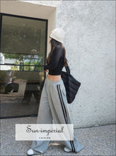 Side-Stripe High-Waist Joggers - Sun Imperial product photo 3