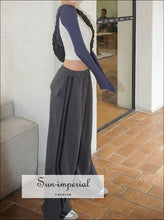 Side-Stripe High-Waist Joggers - Sun Imperial product photo 4