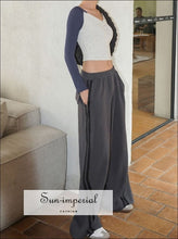 Side-Stripe High-Waist Joggers - Sun Imperial product photo 5