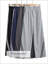 Side-Stripe High-Waist Joggers - Sun Imperial product photo 6