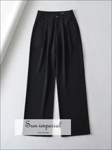 Slouchy pleated tailored trousers - Sun Imperial (photo 10)