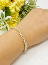 Square Cubic Zirconia Slider Bracelet - Sun Imperial product photo 3