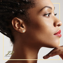 Square CZ Stud Earrings — Style 17 - Sun Imperial product photo 12