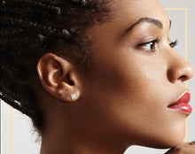 Square CZ Stud Earrings — Style 4 - Sun Imperial product photo 6