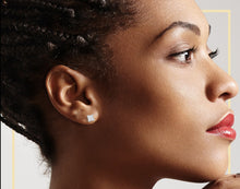 Square CZ Stud Earrings — Style 6 - Sun Imperial product photo 7