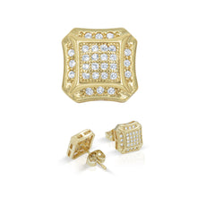 Square CZ Stud Earrings — Style 8 - Sun Imperial product photo 1
