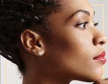 Square CZ Stud Earrings — Style 8 - Sun Imperial product photo 7