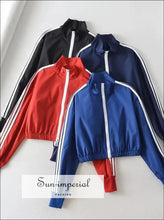 Striped Zip Jacket or Drawstring Joggers - Sun Imperial product photo 3