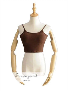 Sun-imperial Twist back Slinky Padded top High Street Fashion SUN-IMPERIAL United States