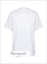 Women's casual short sleeve T-shirt