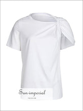 Women's casual short sleeve T-shirt