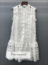 Women's lace off shoulder mini dress