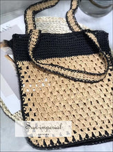 Woven Basket Shoulder Bag - Sun Imperial product photo 10