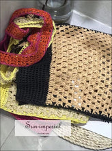 Woven Basket Shoulder Bag - Sun Imperial product photo 6