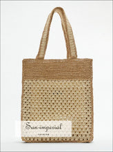 Woven Basket Shoulder Bag - Sun Imperial product photo 7