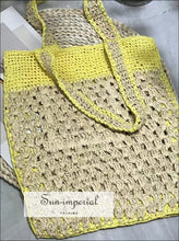 Woven Basket Shoulder Bag - Sun Imperial product photo 8