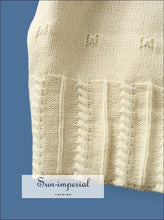 Twist Front Knit Cardigan Sweater - Sun Imperial (photo 6)