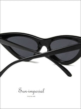 Vintage Cateye Sunglasses Women Small Cat Eye Sun Glasses Colorful Eyewear for Female - SUN-IMPERIAL United States