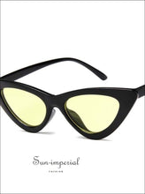 Vintage Cateye Sunglasses Women Small Cat Eye Sun Glasses Colorful Eyewear for Female - SUN-IMPERIAL United States