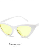 Vintage Cateye Sunglasses Women Small Cat Eye Sun Glasses Colorful Eyewear for Female - SUN-IMPERIAL United States