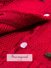 White Floral Knit Cardigan - Sun Imperial (photo 6)