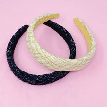 Wide Tweed Headband - Sun Imperial (photo 1)