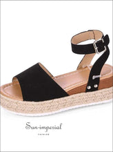 Women White Wedge Platform Sandals Strap Sandal Peep Toe Casual Woman Shoes