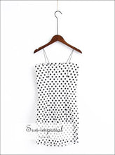 Women Cami Bodycon Polka Dot Mini Dress BASIC SUN-IMPERIAL United States