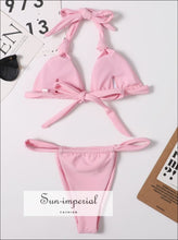 Women High Waist Ruched Bikini Set best seller, Sun-Imperial United States