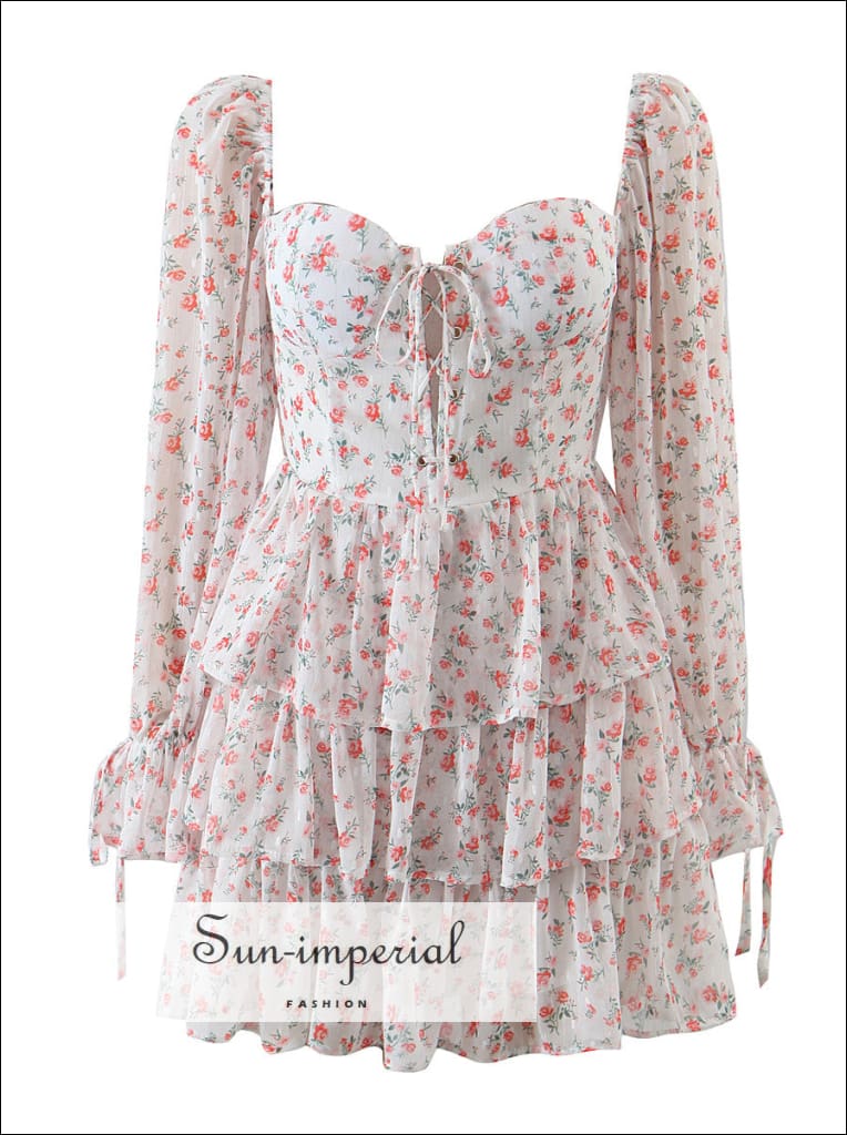 ★FLARE UP★ Bustier Layered Long Sleeve FL152White Bustier Layered Long Sleeve (FL-152_White) - FLAREUP | 60