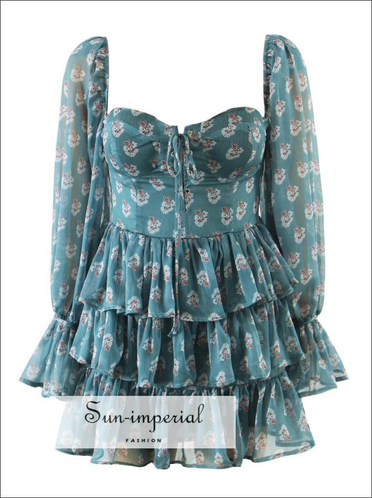 ANDMARY】Demi layered mini dress