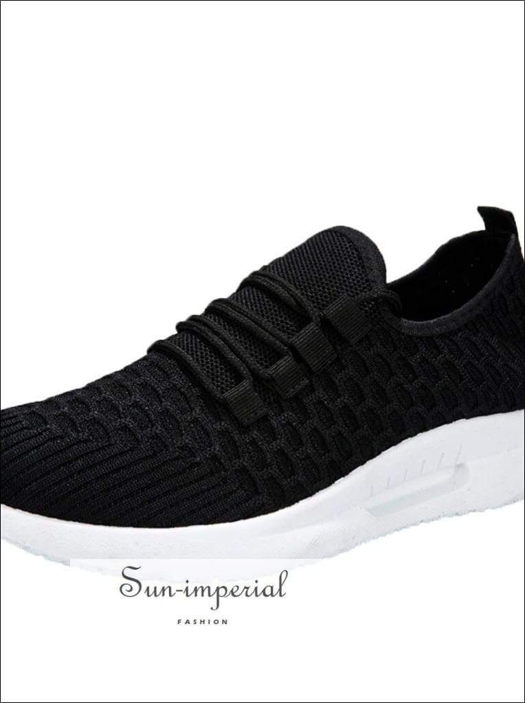 Women Outdoor Sports Shoes Running Mesh Breathable Lightweight Sneakers Casual Cushioning Lace SUN-IMPERIAL United States