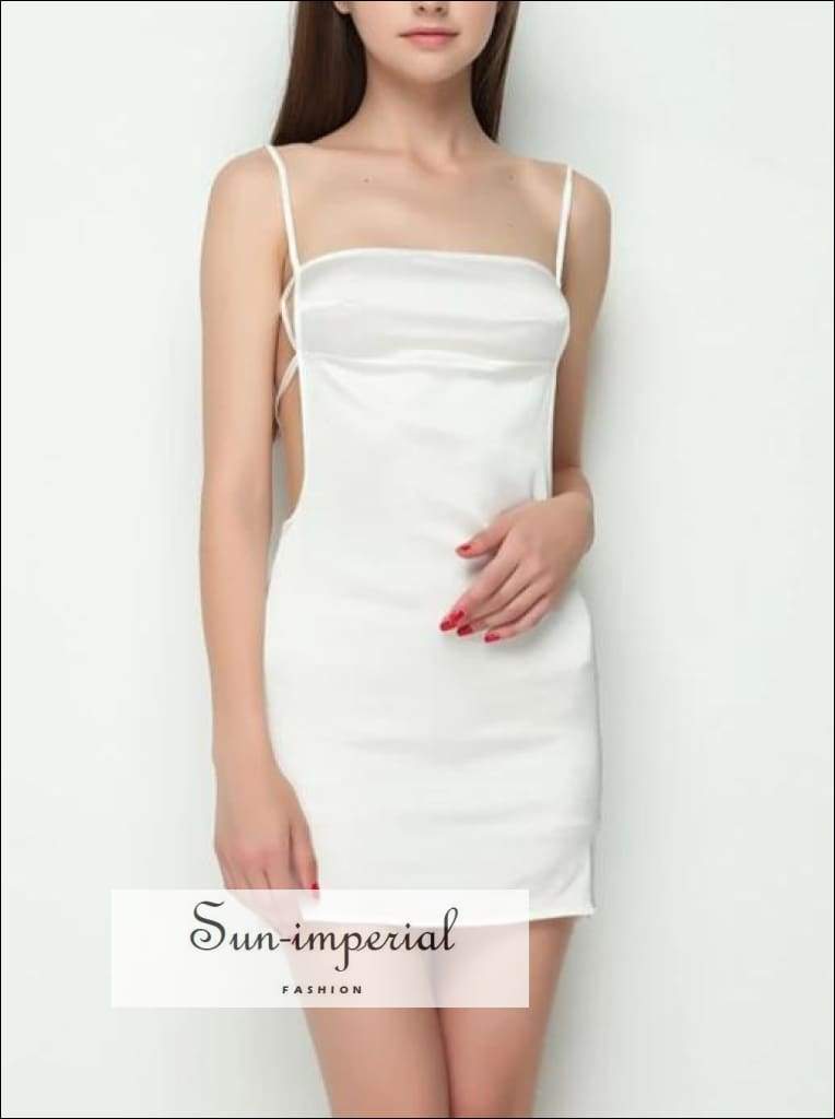satin cami dress mini Sun-imperial
