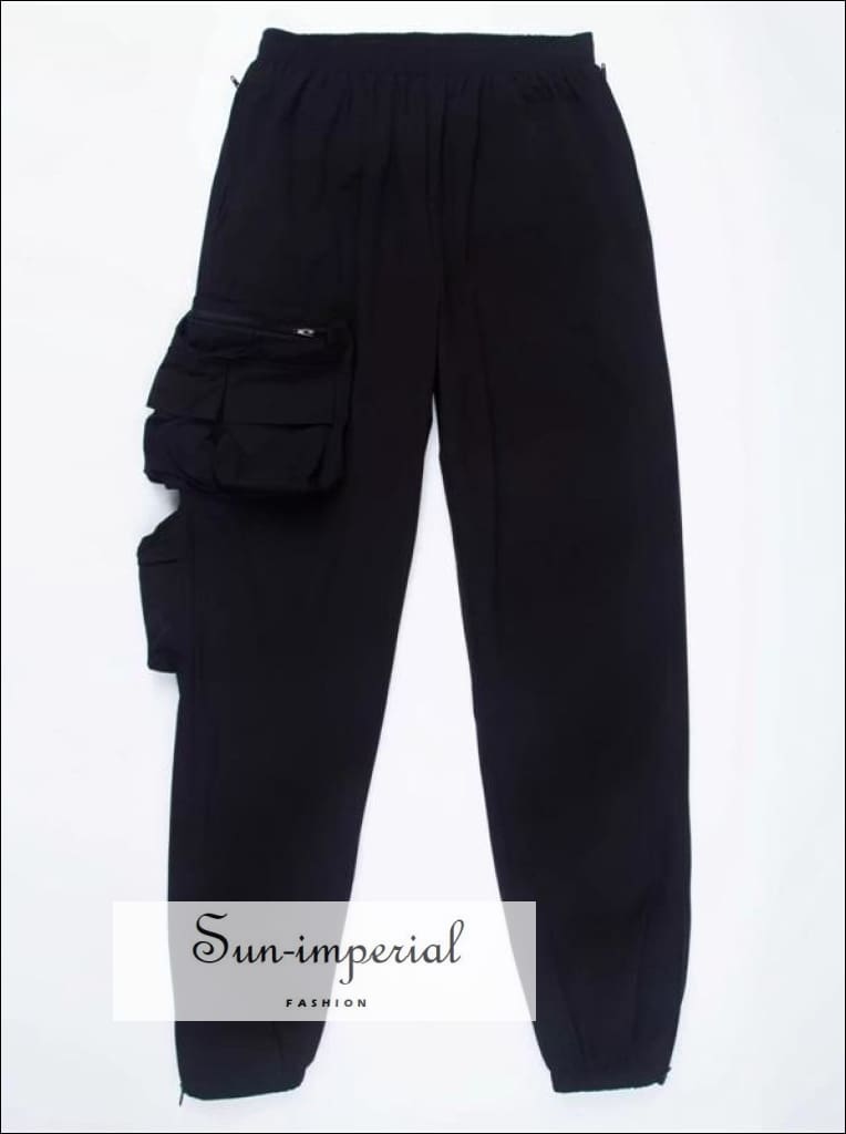 Women Utility Track Pant with side Combat Pockets BASIC SUN-IMPERIAL United States